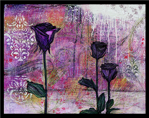 500x399 Sue Bonzell's Event Blog Saturday 116 - Mickey Hart Painting