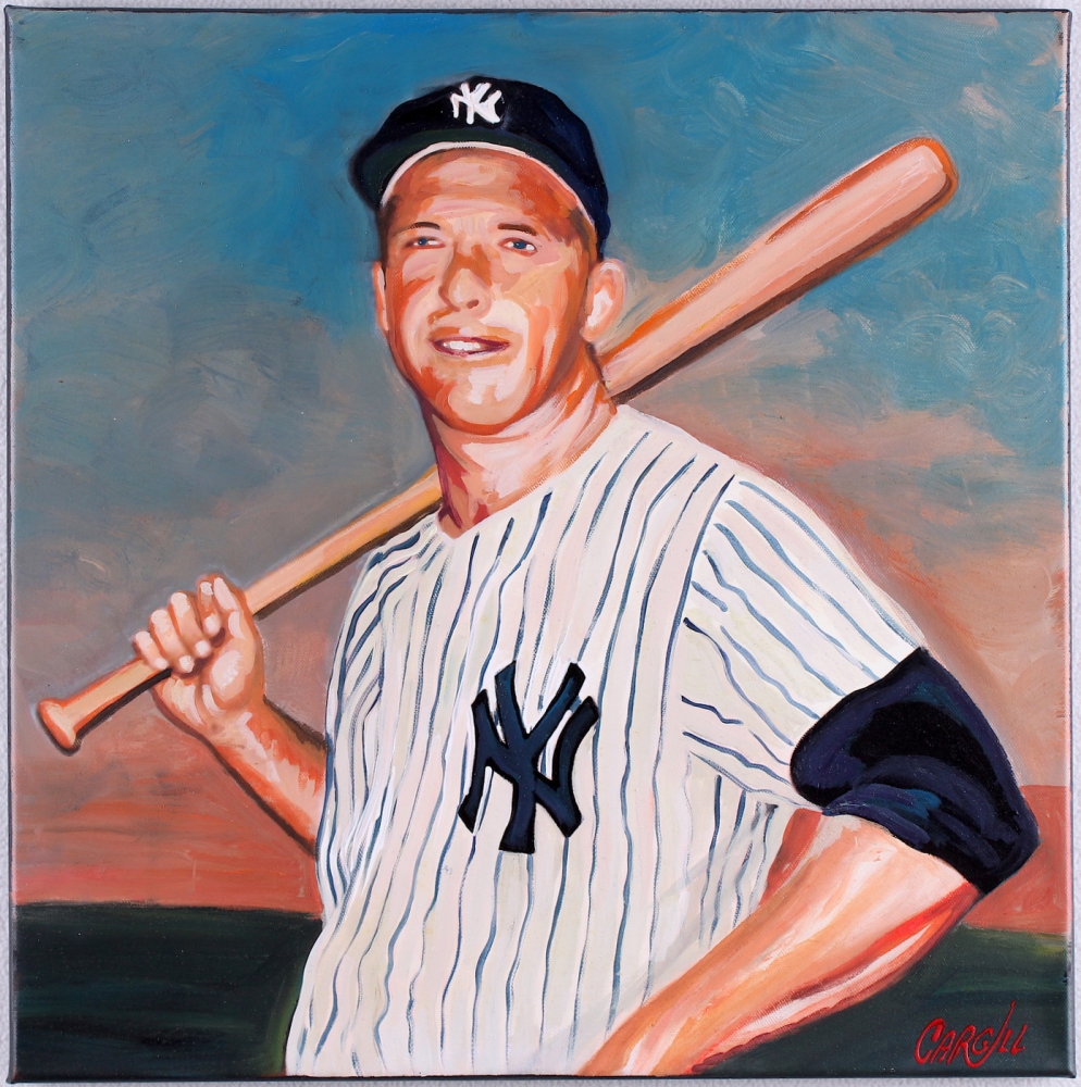 Mickey Mantle Painting at PaintingValley.com Explore collect