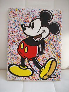 236x314 Mickey Mouse Canvas Painting Paintingsdrawings For Me To Try - Mickey Mouse Canvas Painting