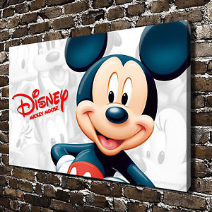 300x300 Disney Mickey Mouse Paintings Hd Print On Canvas Home Decor Wall - Mickey Mouse Canvas Painting