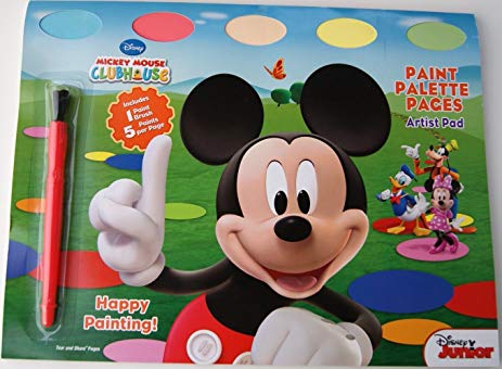 463x340 Mickey Mouse Clubhouse Paint Palette Paint With Water - Mickey Mouse Clubhouse Painting