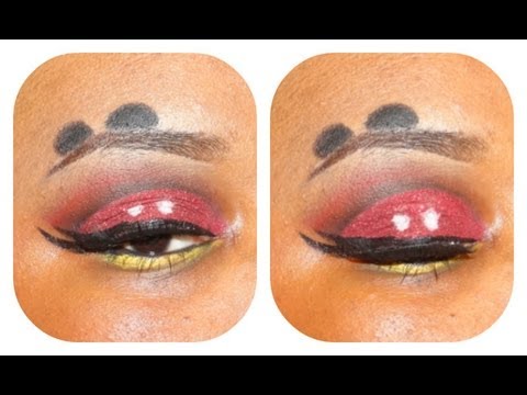 480x360 Mickey Mouse Makeup Tutorial - Mickey Mouse Face Painting