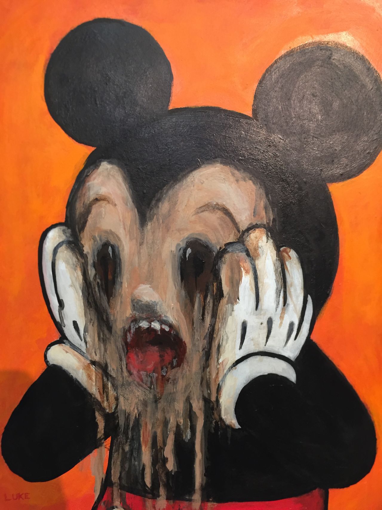 1279x1706 I Can'T Even. Can You Even Apparently Not. Pop Ellay - Mickey Mouse Head Painting