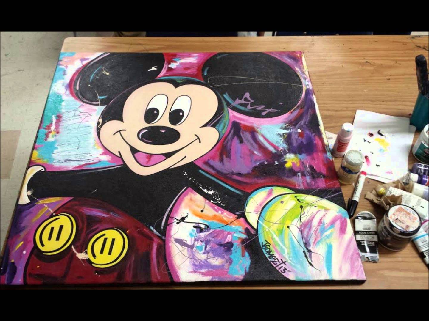 1440x1080 Mickey Mouse, Painting - Mickey Mouse Painting