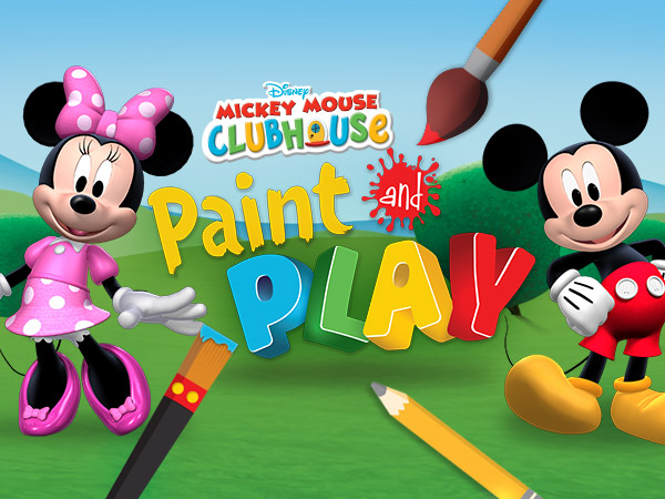 600x450 Mickey Mouse Clubhouse Colour And Play Disney Australia Games - Mickey Mouse Painting Game