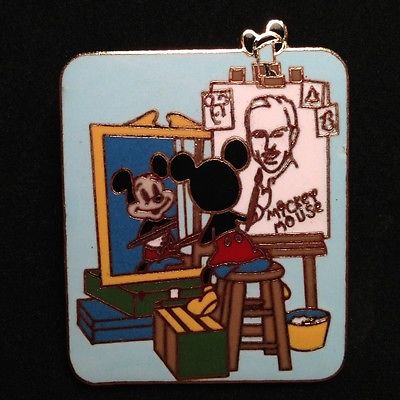 400x400 Mickey Mouse Painting Walt Disney Self Portrait Disney Pin Wdw - Mickey Mouse Painting Walt Disney