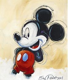221x261 Cara De Mickey Mouse - Mickey Mouse Painting Walt Disney