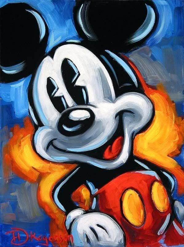 598x800 Mickey Mouse Paint Paint Mickey Mickey Mouse Painting Videos - Mickey Painting