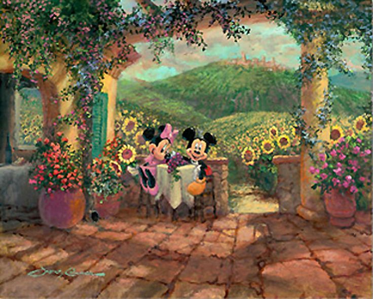736x590 The 55 Best James Colleman Images On Disney Cruise - Mickey Painting Walt Disney
