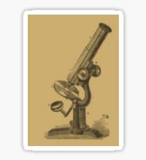 210x230 Microscope Painting Amp Mixed Media Stickers Redbubble - Microscope Painting