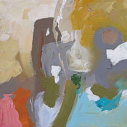 426x427 Under The Microscope Painting By Linda Monfort - Microscope Painting