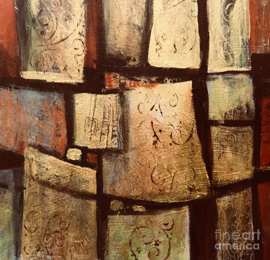 900x865 The Midas Touch Painting By Lorraine Danzo - Midas Touch Painting