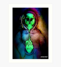 210x230 Middle Finger Painting Amp Mixed Media Art Prints Redbubble - Middle Finger Painting