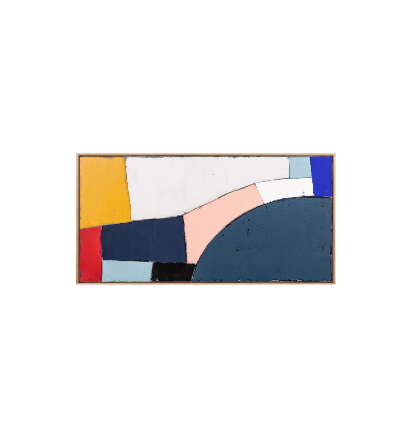 1337x1417 Colourblock 3 - Middle Of Nowhere Painting