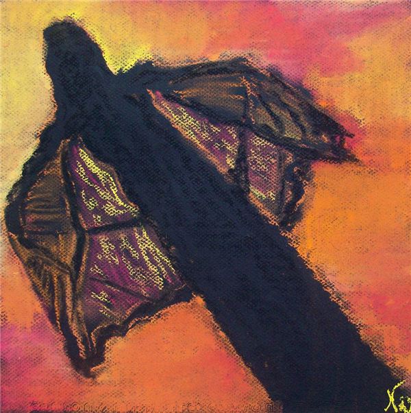 600x602 Shadow Paintings Art Lesson For Middle Or High School Students - Middle School Painting