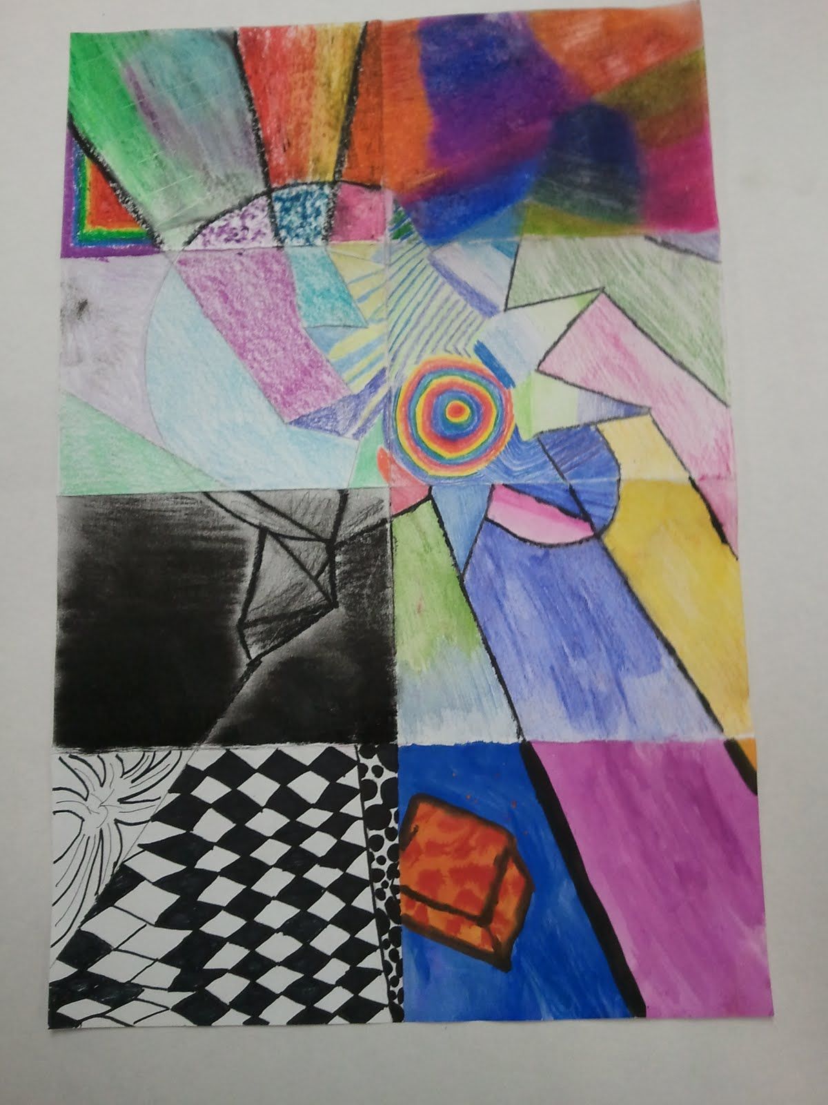 1200x1600 The Ramblings Of A Middle School Art Teacher Art Ideas For Class - Middle School Painting