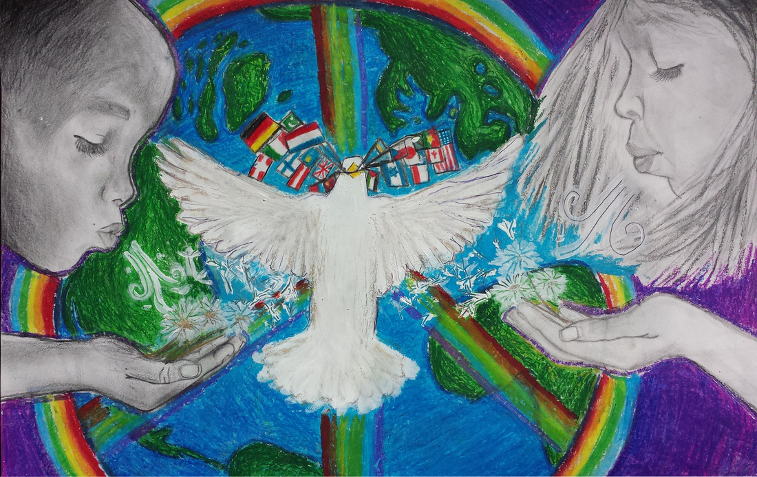 1100x694 Art Amp Writing Middle School Winners 2015 - Middle School Painting