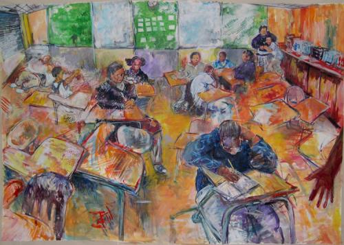 500x357 Classroom - Middle School Painting