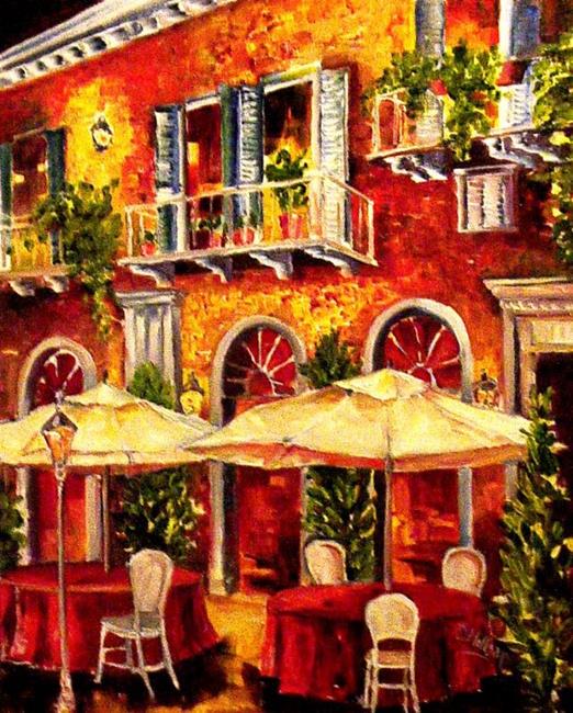 522x650 Midnight Cafe - Midnight Cafe Painting