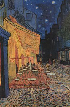 236x360 Van Gogh's Midnight Van Gogh, Vans And Artist - Midnight Cafe Painting