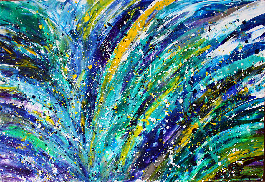 900x619 Midnight In Paris Painting By Mallorie Mae - Midnight In Paris Painting