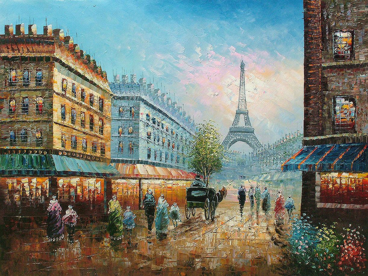 Midnight In Paris Painting at PaintingValley.com | Explore collection ...