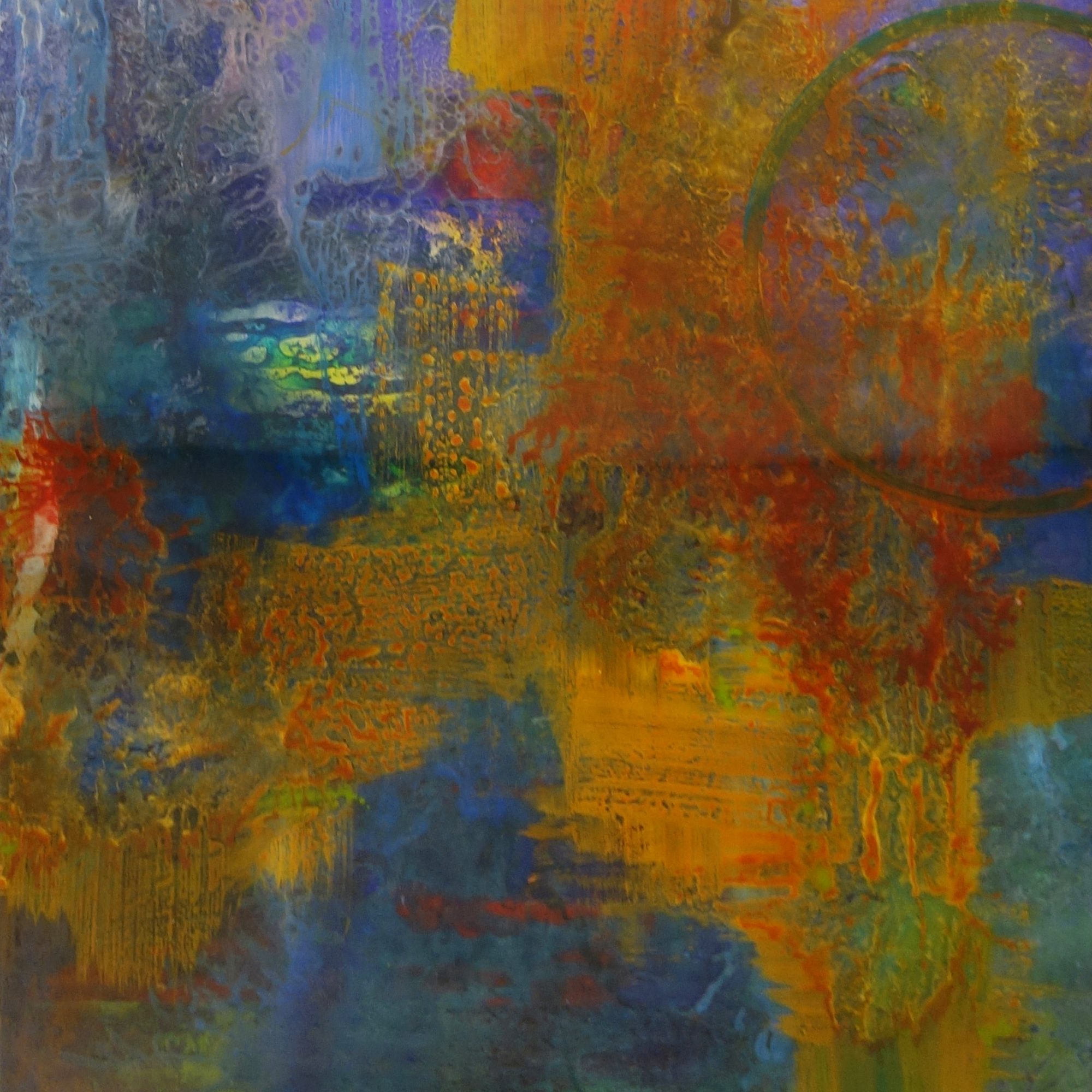 2000x2000 Midnight Path - Midnight Painting