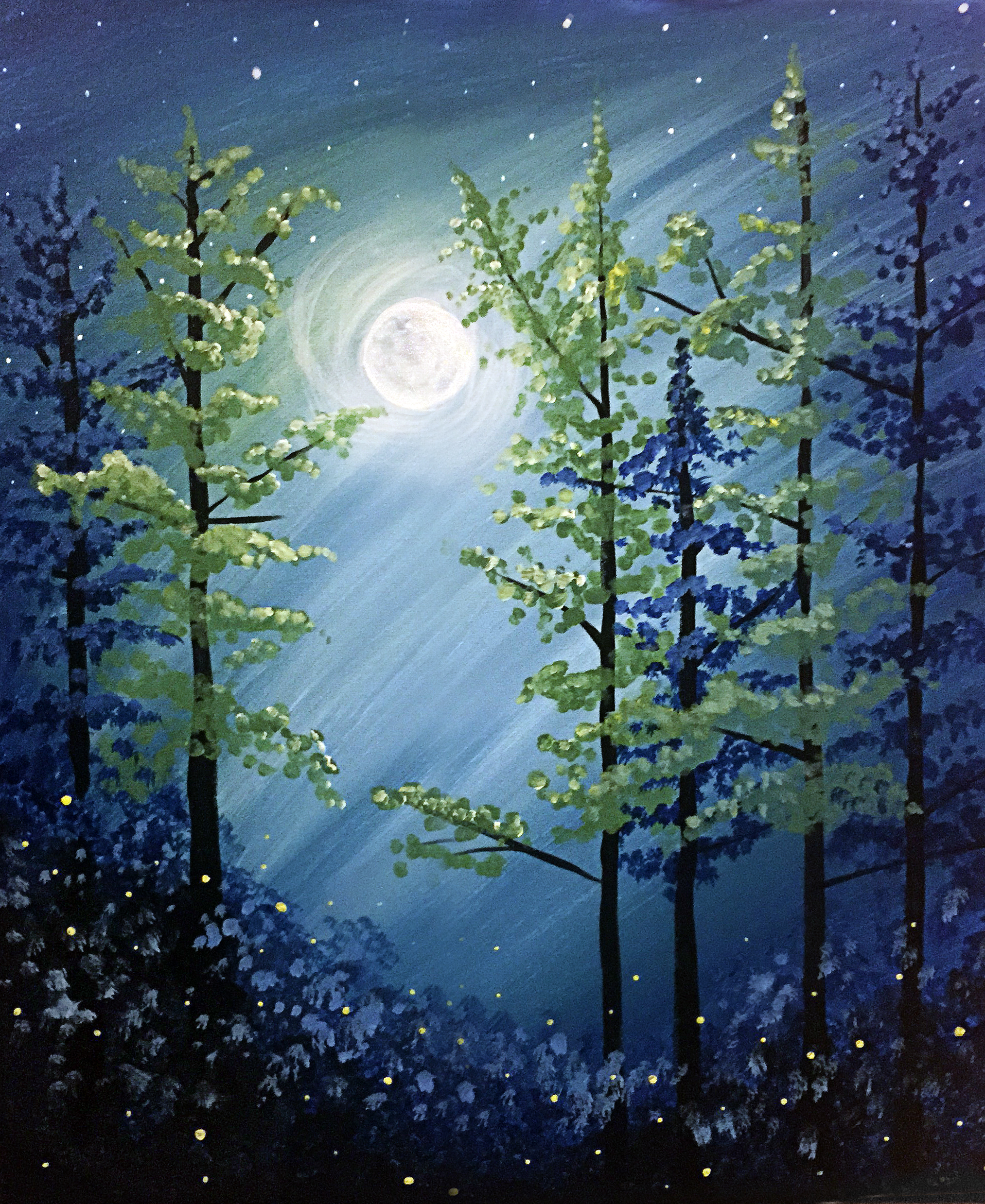 2026x2478 Roadhouse Cafe 06272018 Paint Nite Event - Midnight Painting