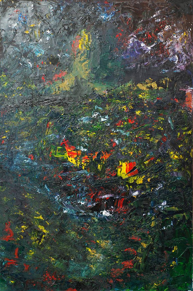 770x1156 Saatchi Art Midnight Painting By Nicholas Cavarretta - Midnight Painting