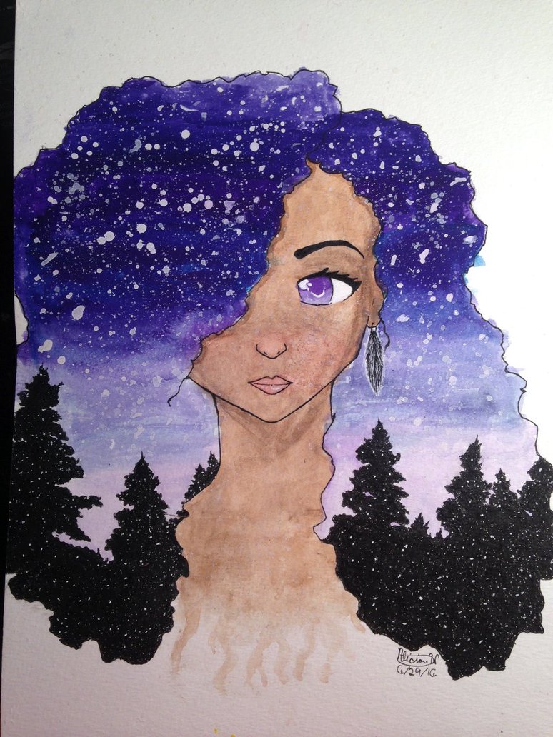 774x1032 Midnight Raven By Alicialight1 - Midnight Raven Painting