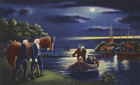 464x282 The Midnight Ride Of Paul Revere, In His Own Words - Midnight Ride Of Paul Revere Painting