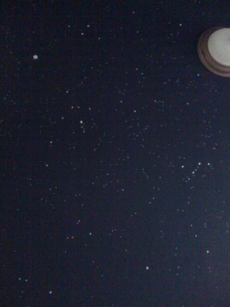 774x1032 Night Sky Ceiling Painting 2 By Awisehobo - Midnight Sky Painting