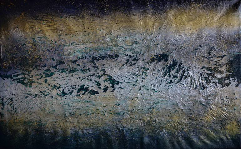 770x477 Saatchi Art Midnight Sun Painting By Lucia Rusinakova - Midnight Sun Painting