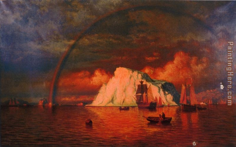 800x498 William Bradford Midnight Sun Painting Anysize 50% Off - Midnight Sun Painting