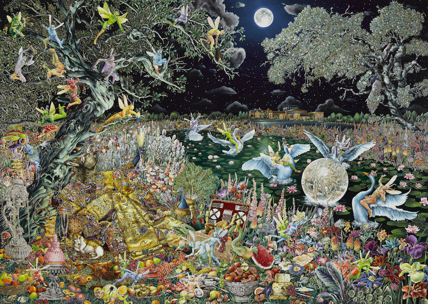 1500x1066 Ham Life A Midsummer Night's Dream In Art - Midsummer Night Painting