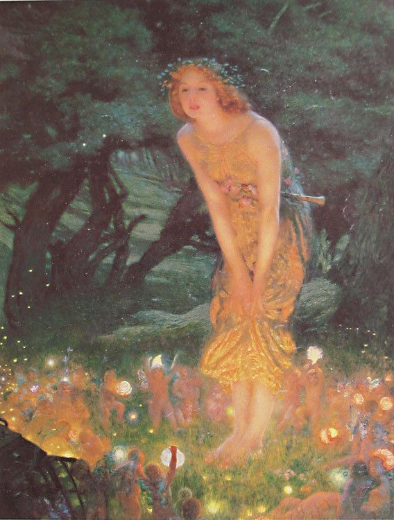 568x750 Visul Unei Nopti De Vara William Shakespeare Fairy - Midsummer Night Painting