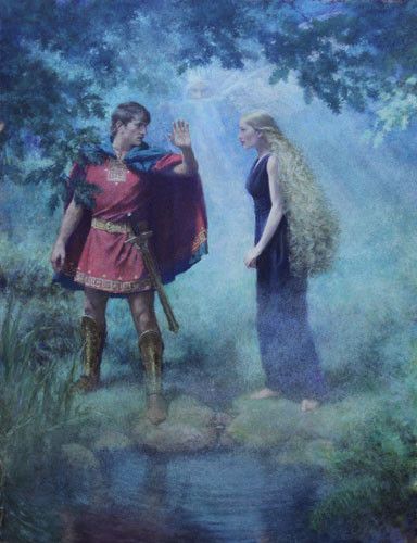 384x500 Christian Birmingham Midsummer Night's Dream Christian - Midsummer Nights Dream Painting