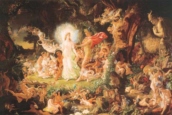 560x374 A Midsummer Night's Dream - Midsummer Nights Dream Painting
