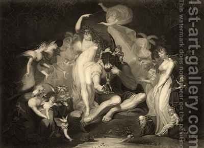 400x292 Scene From Act Iv Scene I Of A Midsummer Nights Dream By William - Midsummer Nights Dream Painting