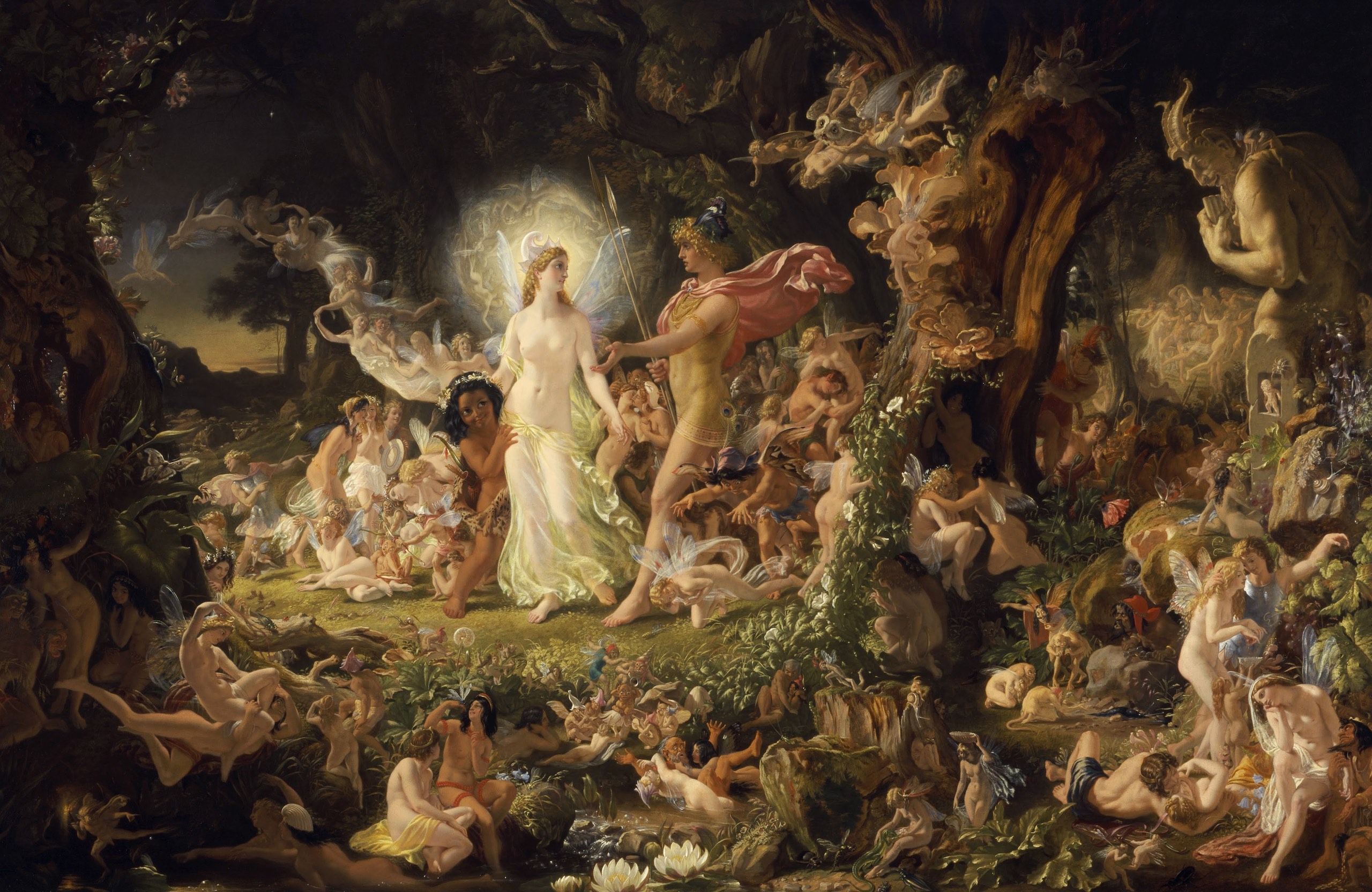 2560x1664 The Role Of Deception In Loves Portrayed In Shakespeare'S - Midsummer Nights Dream Painting