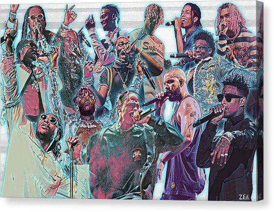 546x422 Migos Canvas Prints Fine Art America - Migos Painting