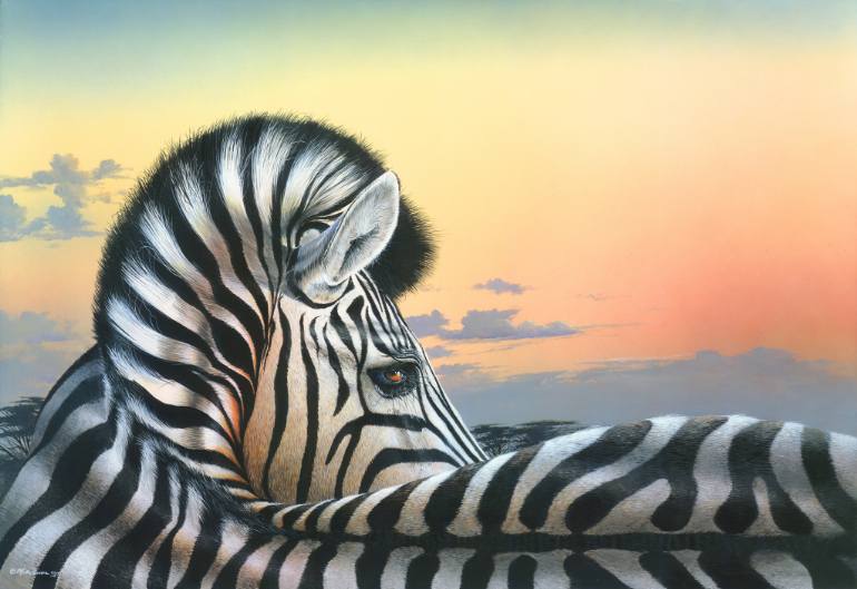 770x529 Saatchi Art Golden Sky Painting By Mike Brown - Mike Brown Painting