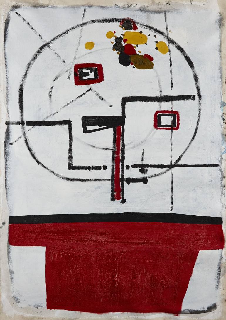 770x1086 Saatchi Art Self Portrait 2009 Painting By Mike Brown - Mike Brown Painting