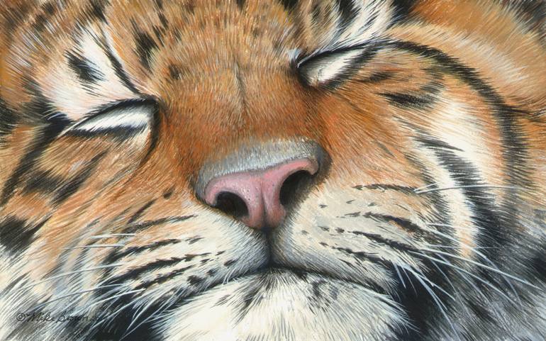 770x481 Saatchi Art Sleeping Beauty Painting By Mike Brown - Mike Brown Painting