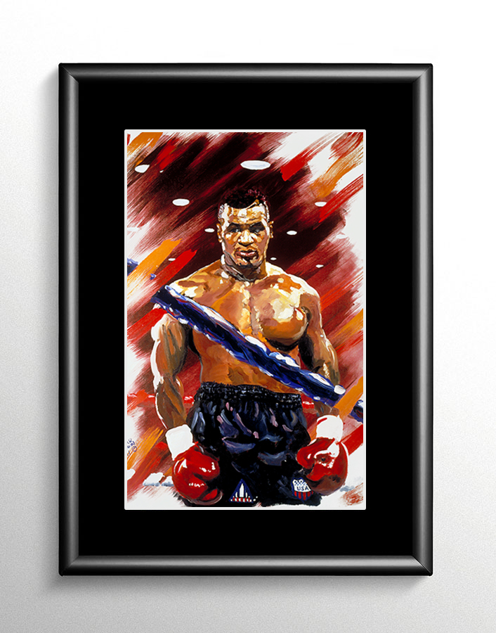 706x900 Browse Edgar J. Brown's Sports Art Collection - Mike Brown Painting