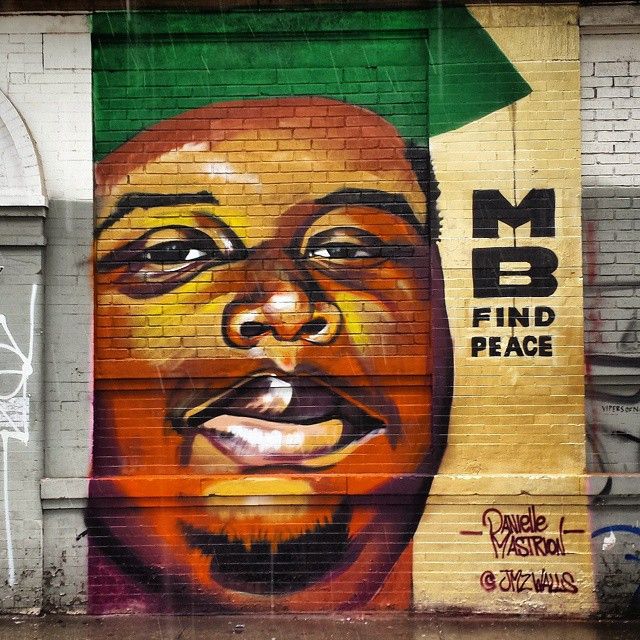 640x640 Danielle Mastrion Sketchy Locals - Mike Brown Painting