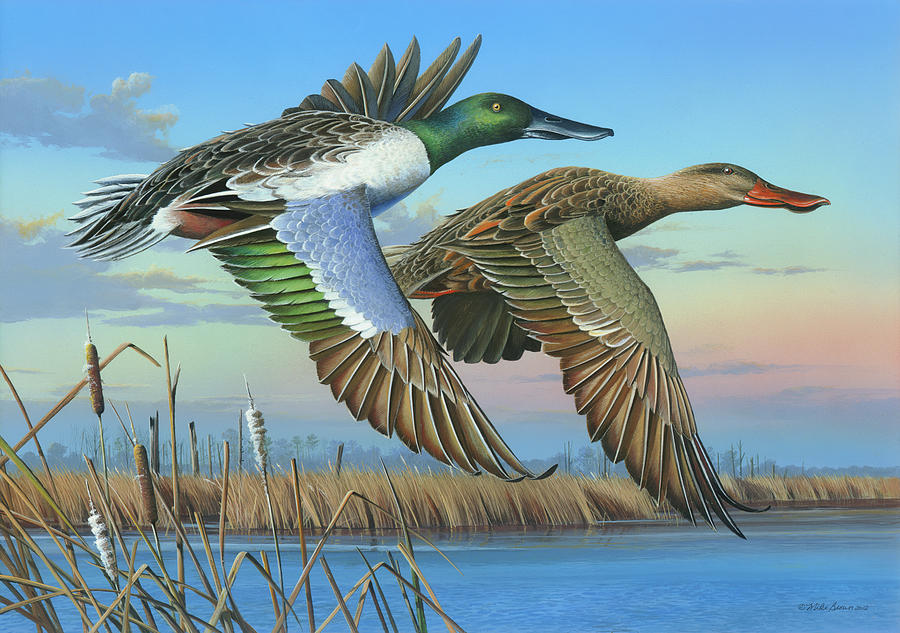 900x633 High Water Painting By Mike Brown - Mike Brown Painting