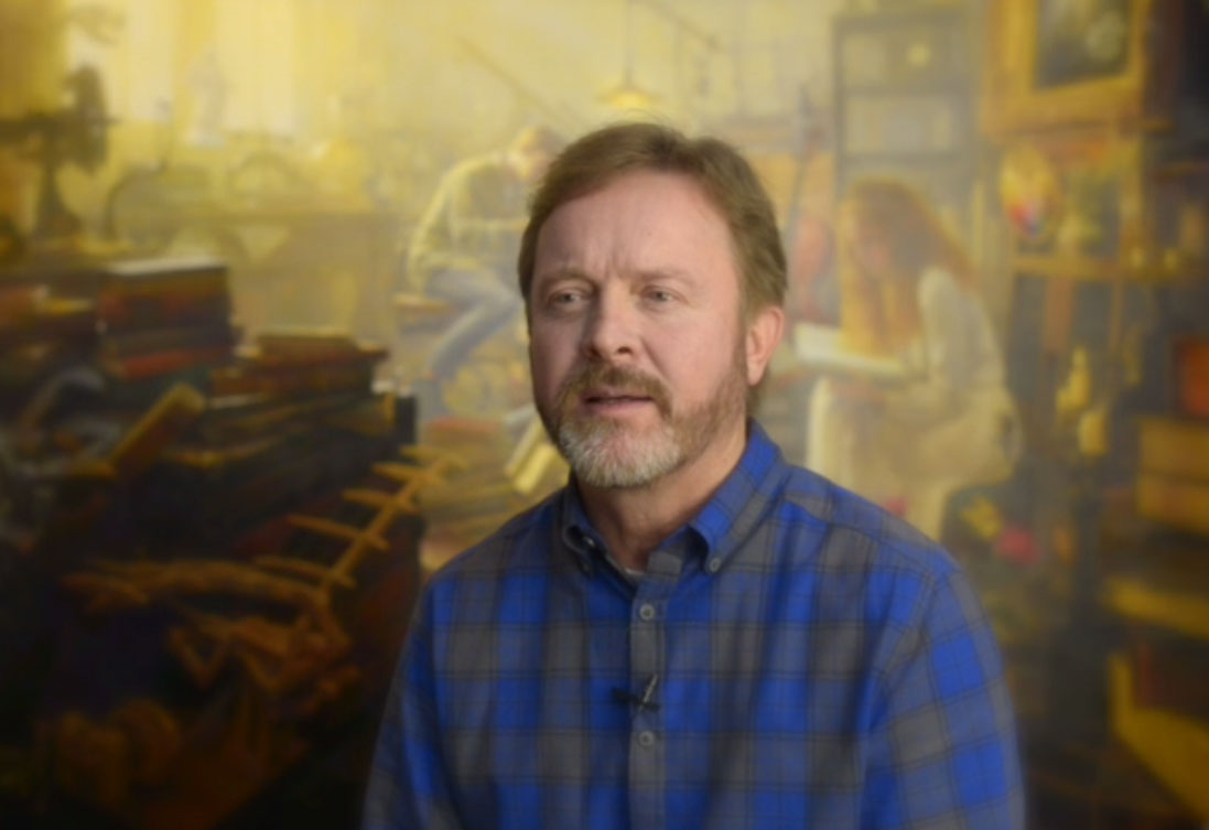 1097x753 The Artist Greg Olsen - Mike Olsen Painting