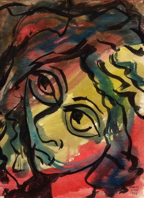 472x650 Mike Smith 30 X 23 (Outsider Art) - Mike Smith Painting