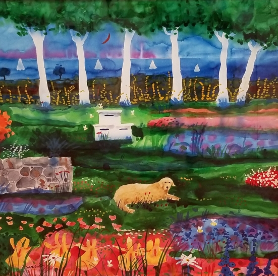 551x548 Gallery Artists - Mike Smith Painting